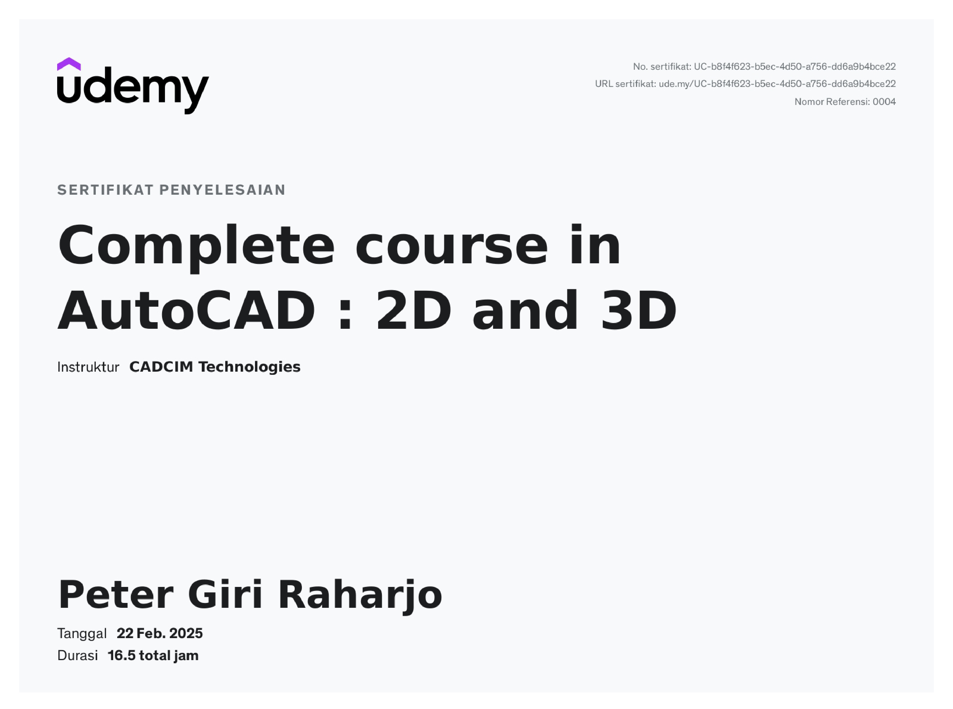 Certificate 2